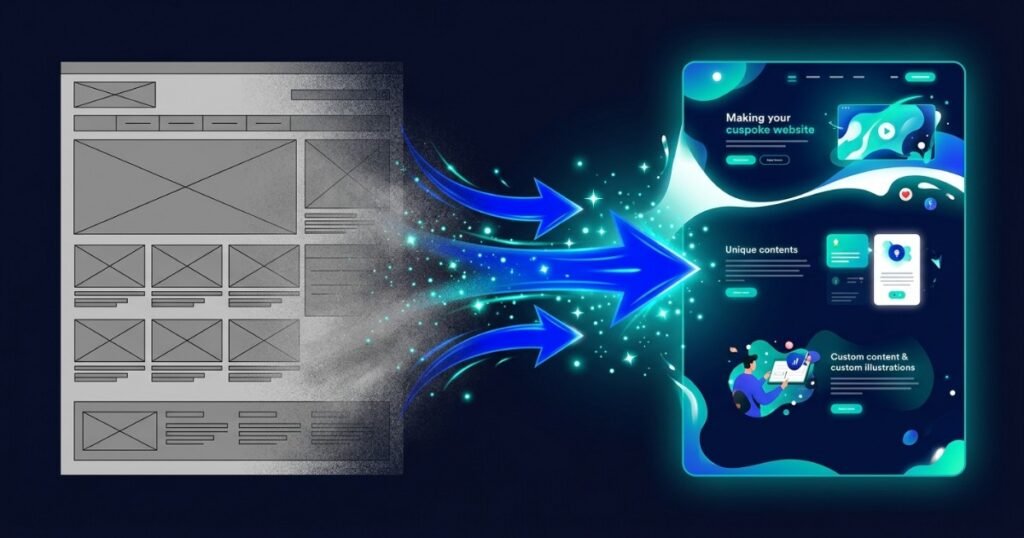 Custom vs template websites – why businesses are choosing custom development