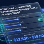 How much does custom web development cost in 2026 – detailed pricing breakdown