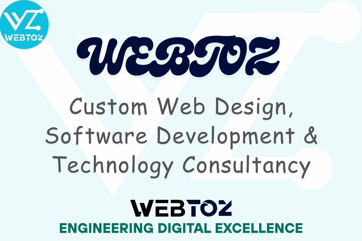 Webtoz - Custom Web Design, Software Development & Technology Consultancy